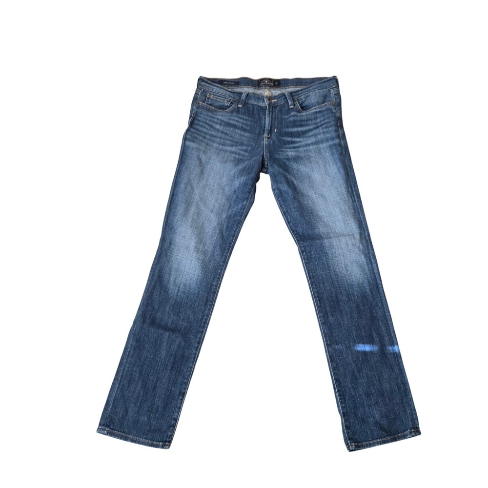 Lucky Brand Sweet Straight Womens Jeans 10/30 Regular Blue Denim, Americana